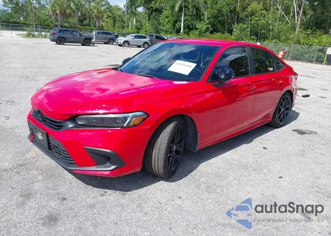 2024 Honda Civic Sport из США, поврежденный, VIN 2HGFE2F59RH535400